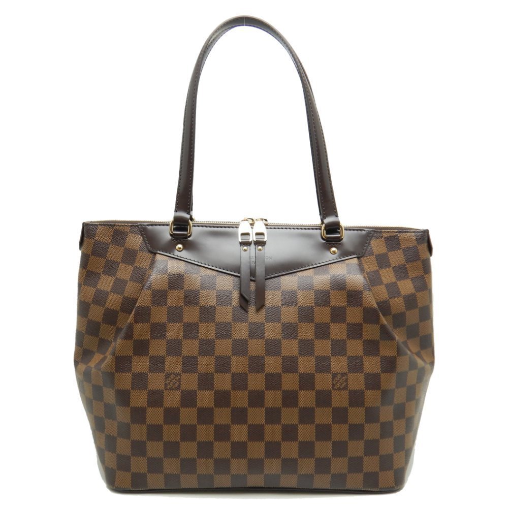 Louis Vuitton Damier Westminster GM Ebene Shoulder Bag Brown